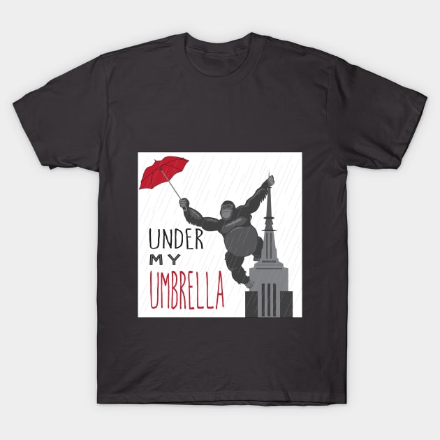 under my umbrella T-Shirt by elmirana